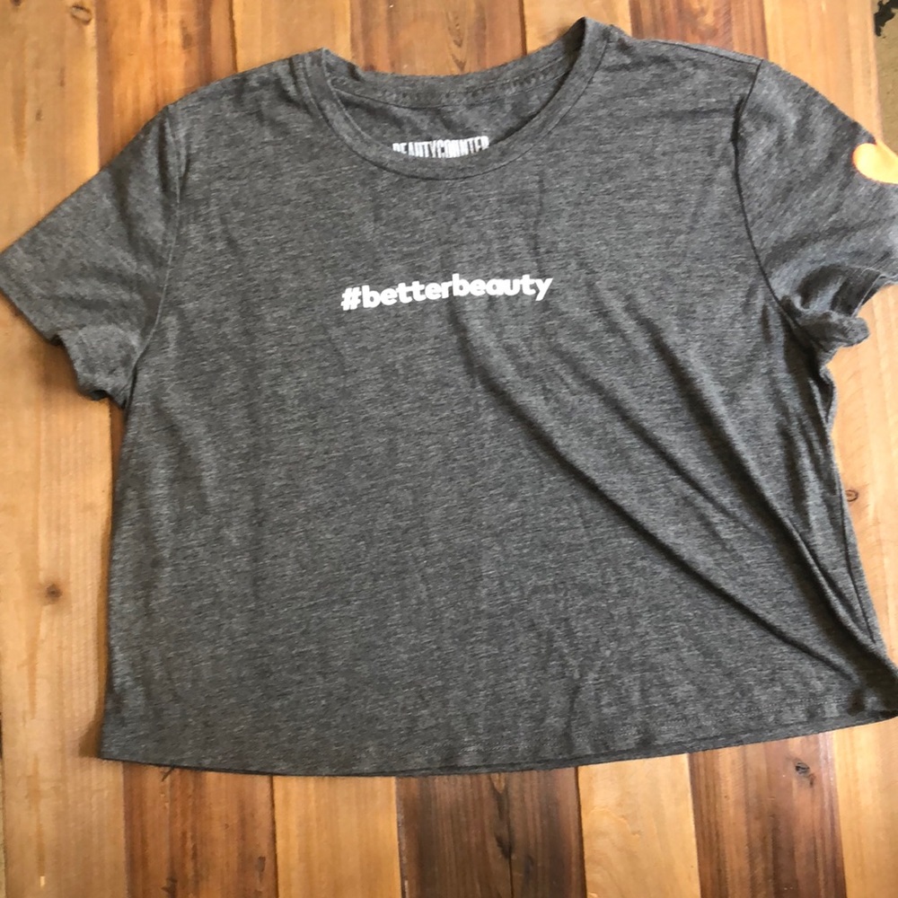 Beautycounter #betterbeauty crop top